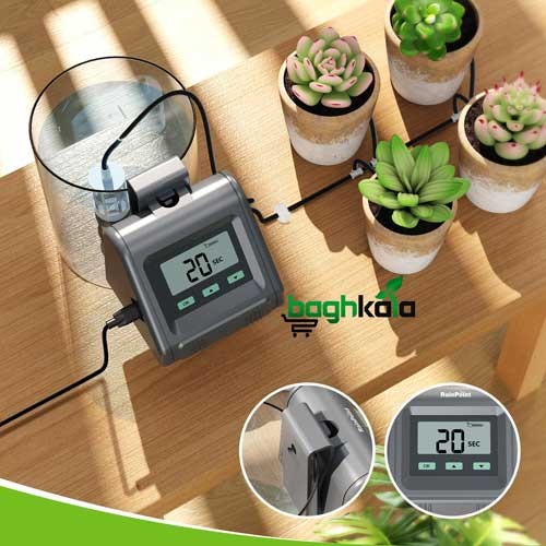 کیت تایمر پمپی آبیاری گلدان رین پوینت IK10P